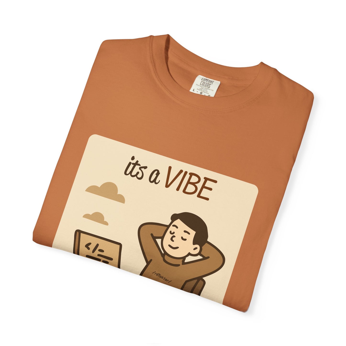 Vibe Coding Relaxed Graphic Tee