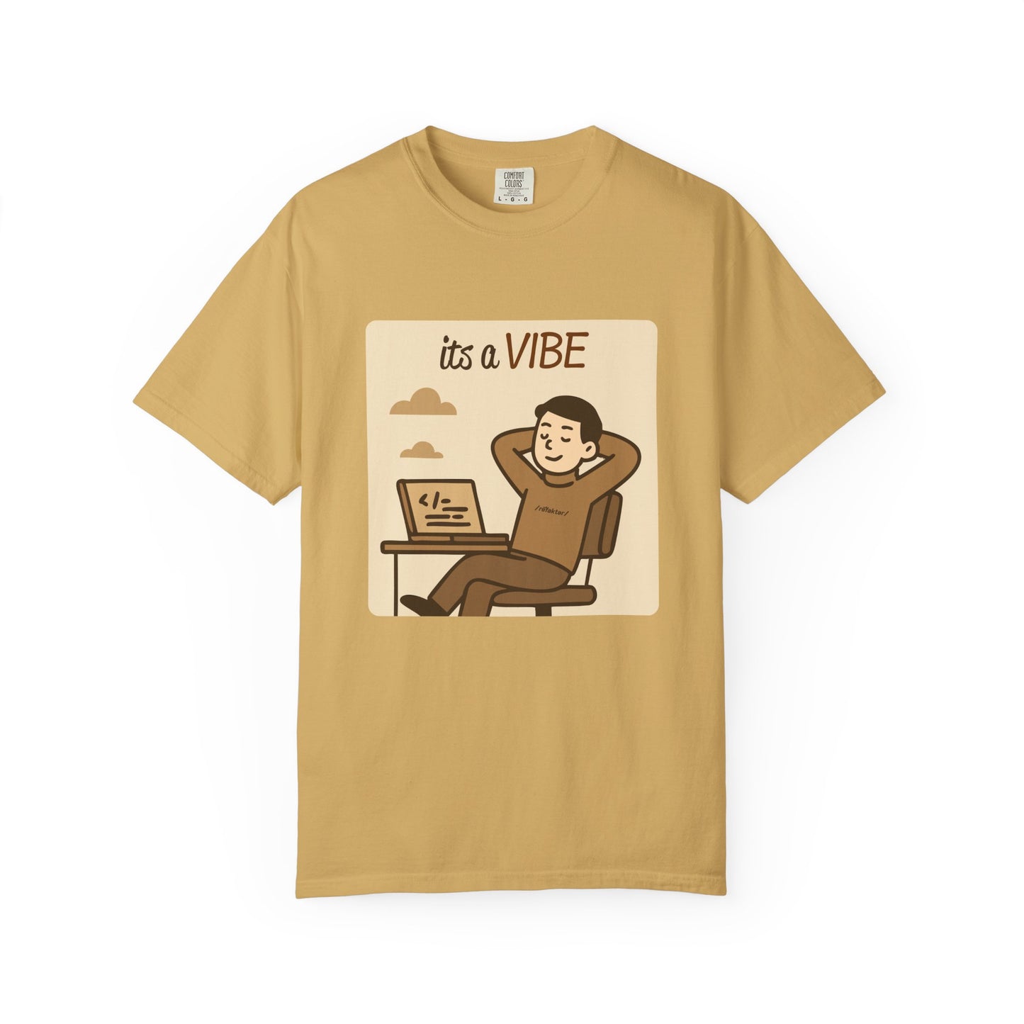 Vibe Coding Relaxed Graphic Tee