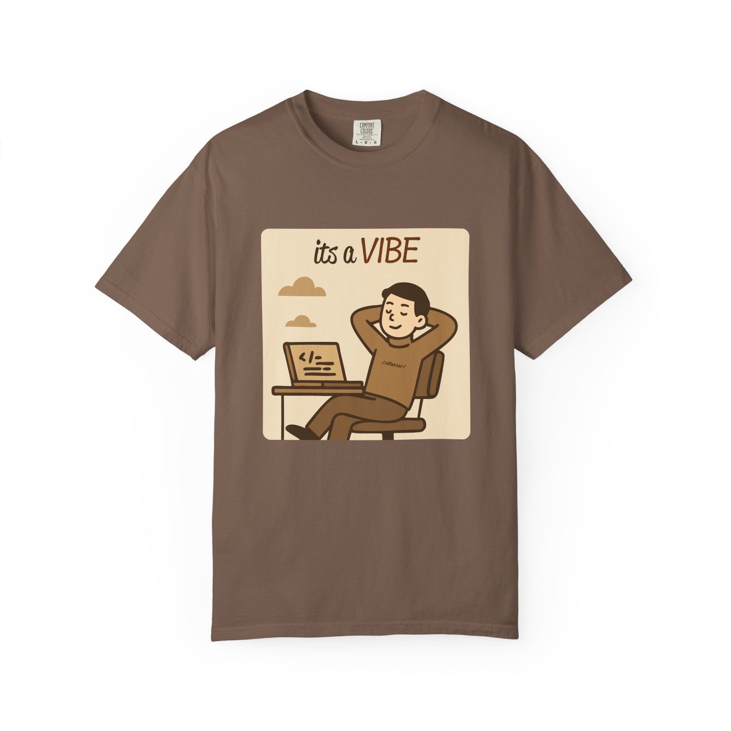 Vibe Coding Relaxed Graphic Tee