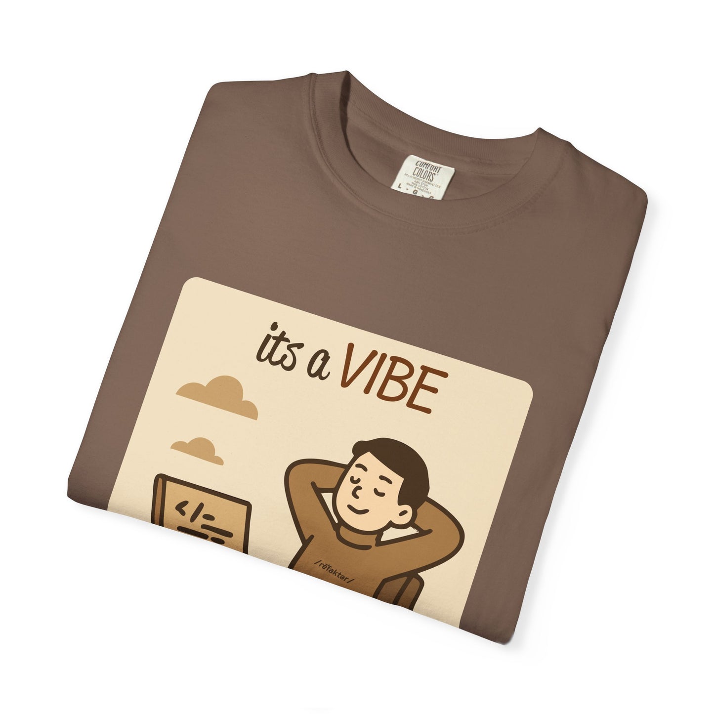 Vibe Coding Relaxed Graphic Tee