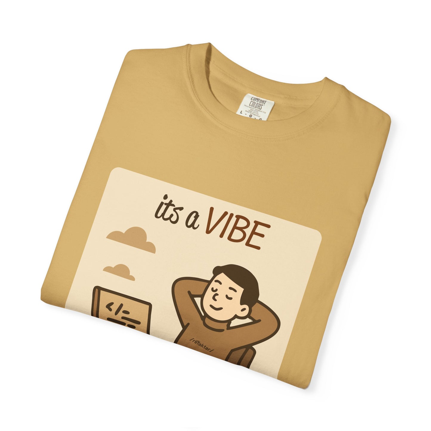 Vibe Coding Relaxed Graphic Tee