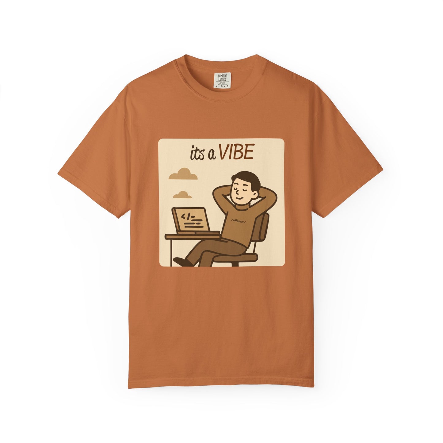 Vibe Coding Relaxed Graphic Tee