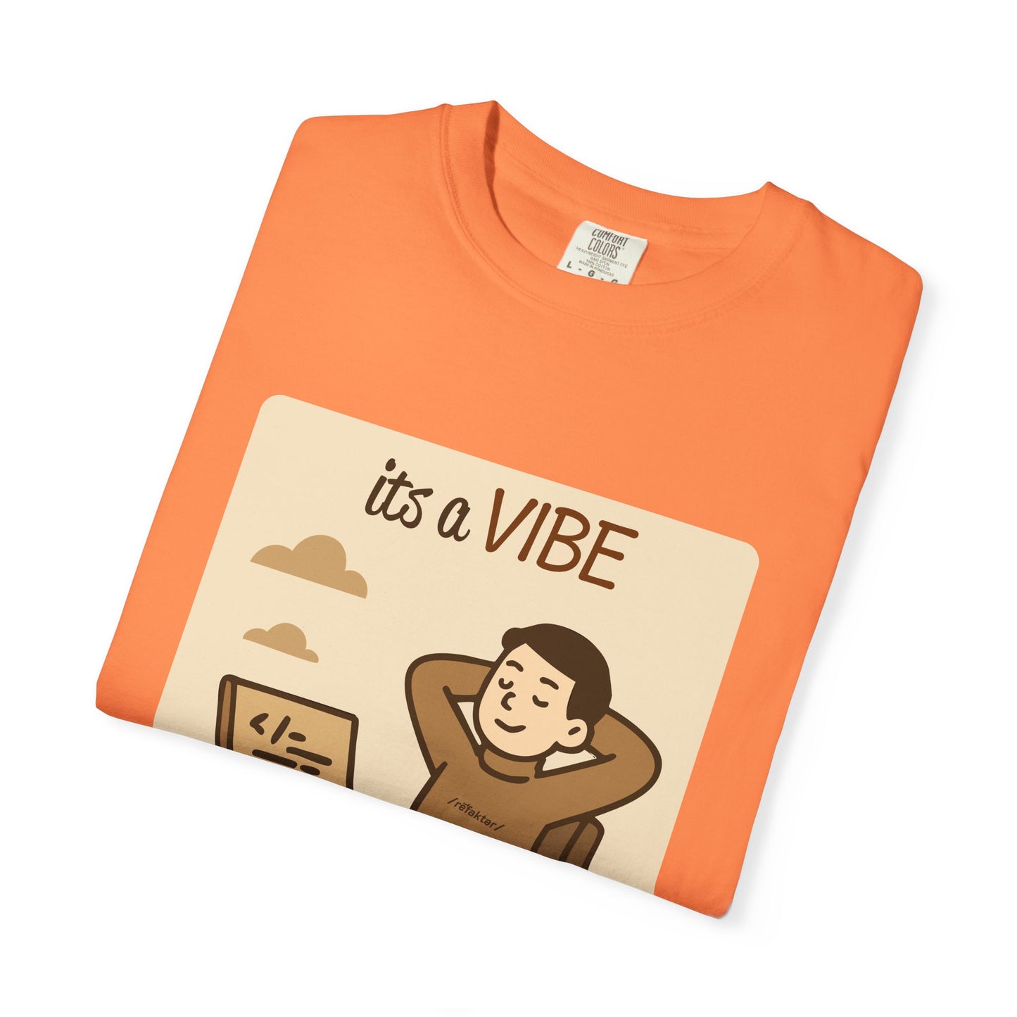 Vibe Coding Relaxed Graphic Tee