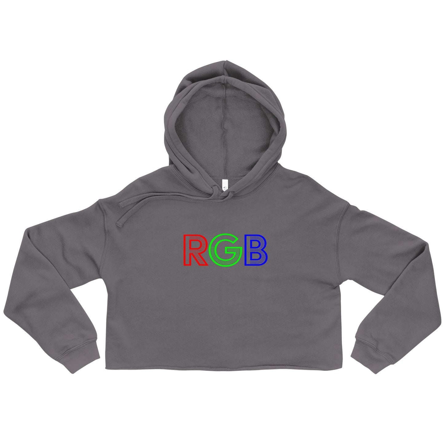 RGB Crop Hoodie